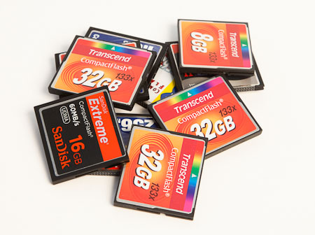 compact flash memory cards