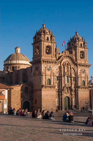 Iglesia de la Compania de Jesus. Cusco, Peru.