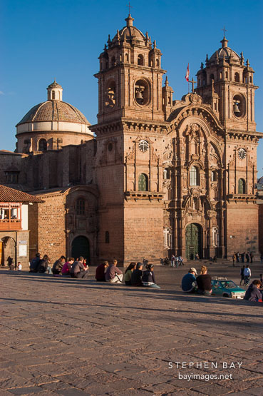 Iglesia de la Compania de Jesus. Cusco, Peru.