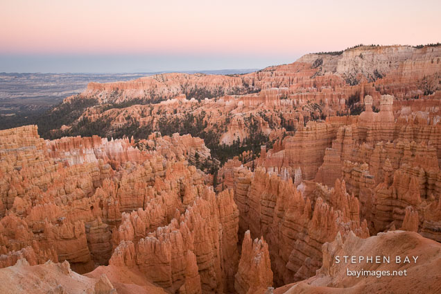 Vista at Sunset Point. Bryce Canyon NP, Utah.