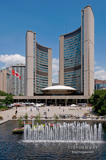 New City Hall. Toronto, Canada.