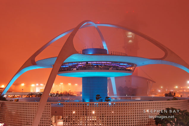 Theme building, Los Angeles International Airport (LAX). Los Angeles, California, USA.
