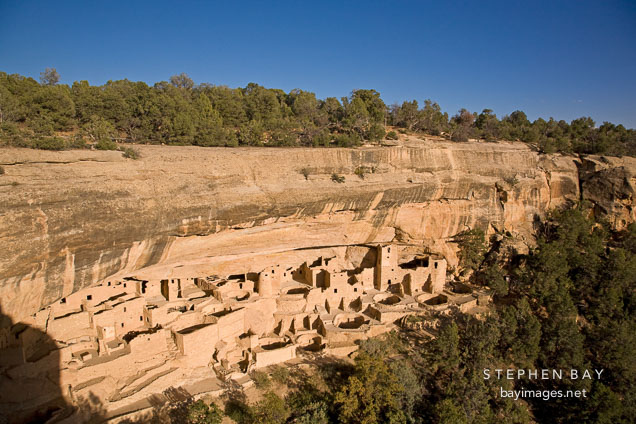 Cliff Palace. Mesa Verde, Colorado.