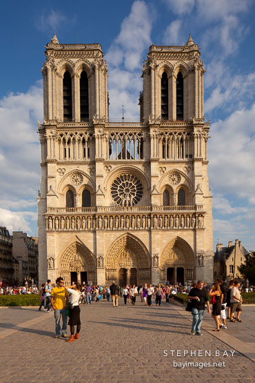 Notre Dame Cathedral. Paris, France.