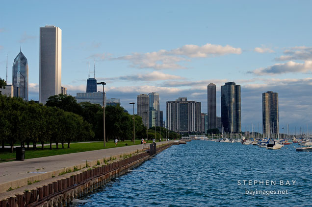Waterfront. Chicago, Illinois, USA.