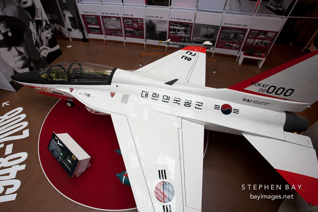 T-50 Golden Eagle supersonic jet.