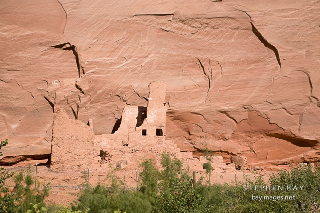 Antelope house, an Ancestral Puebloan ruin. Canyon de Chelly NM, Arizona.