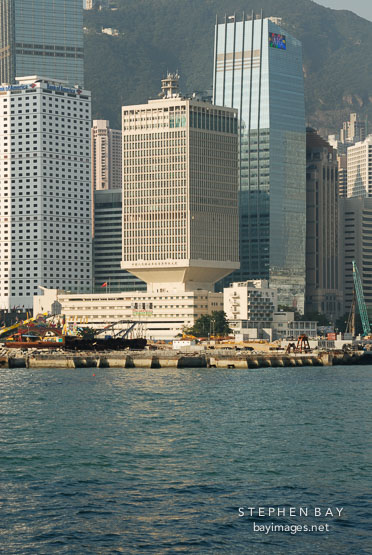 PLA Forces building. Hong Kong, China.