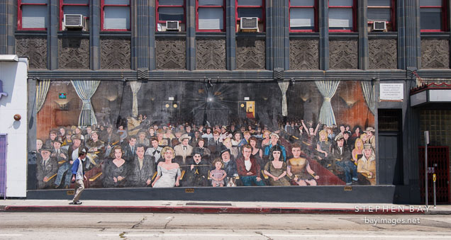 You are the star mural. Hollywood, California, USA.