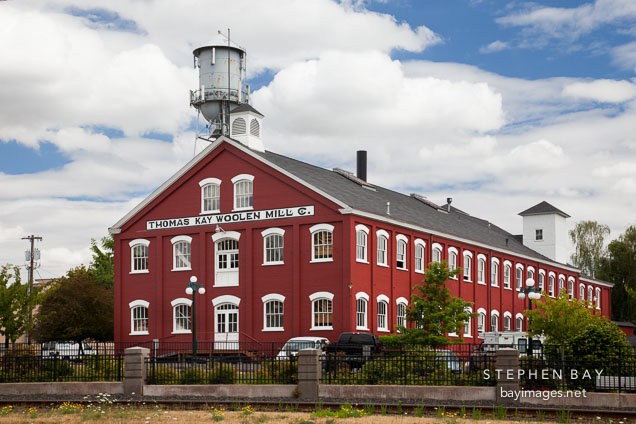Thomas Kay Woolen Mill. Salem, Oregon.