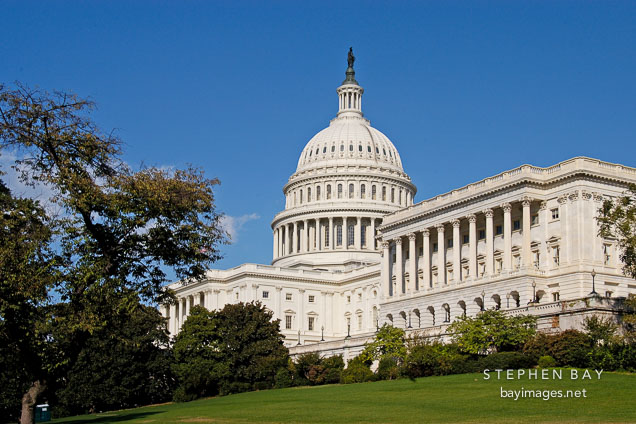 U.S. Capitol, afternoon. Washington, D.C., USA.