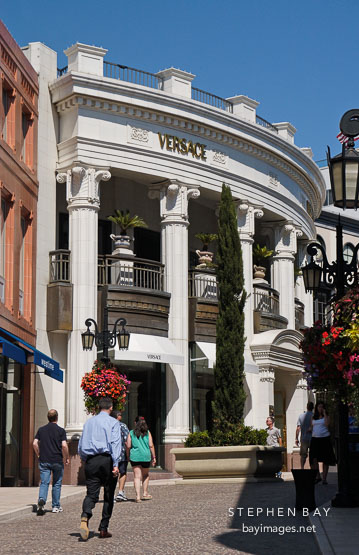 Two Rodeo Drive. Beverly Hills, California, USA.