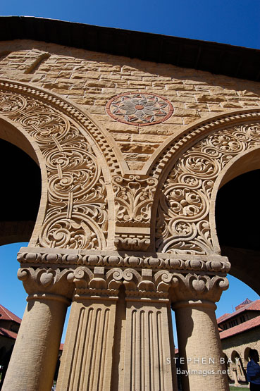 The Quad. Stanford University. Stanford, California, USA.
