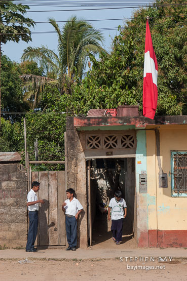 School children. Puerto Maldonado, Peru.
