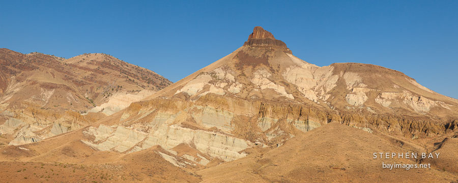 Sheep Rock panorama. John Day Fossil Beds, Oregon.
