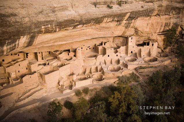 Cliff Palace ruins. Mesa Verde NP, Colorado.