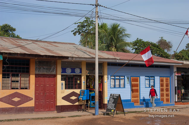General store in Puerto Maldonado, Peru.