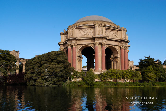 Palace of Fine Arts. San Francisco, California, USA.
