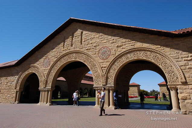 The Quad. Stanford University. Stanford, California, USA.