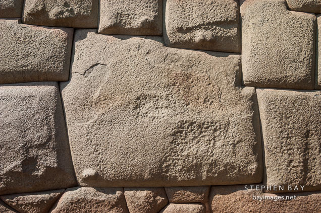 Twelve angled stone. Cusco, Peru.