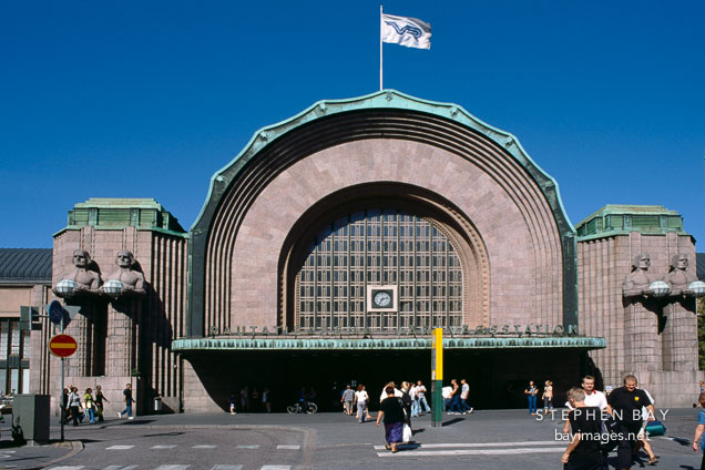 The Railway Station. Helsinki, Finland
