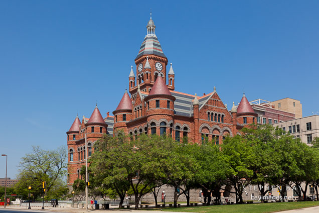 Old Red Courthouse. Dallas, Texas.