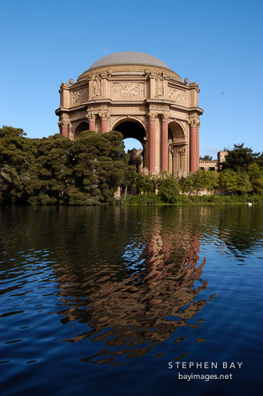 Palace of Fine Arts. San Francisco, California, USA.