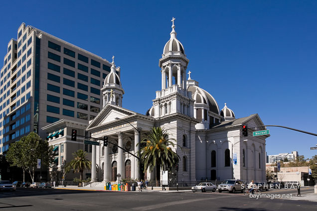 St. Josephs Cathedral. San Jose, California.
