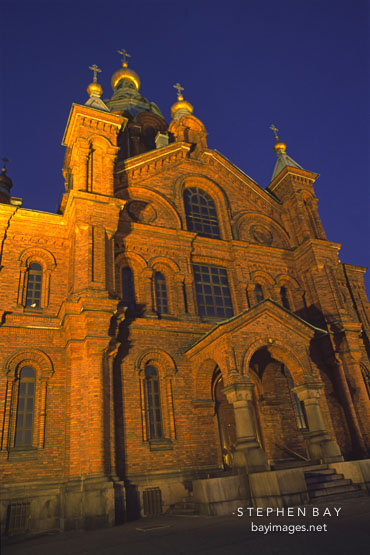 Uspensky Cathedral. Helsinki, Finland.