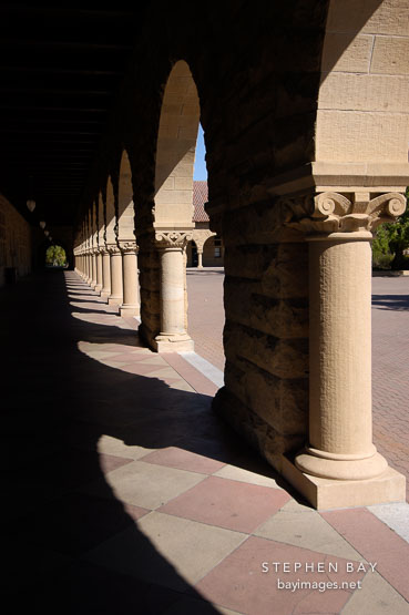 The Quad. Stanford University. Stanford, California, USA.