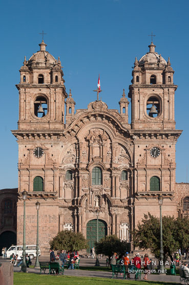 Iglesia de la Compania de Jesus. Cusco, Peru.