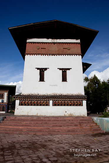 Chorten Lhakhang in Paro Bhutan.