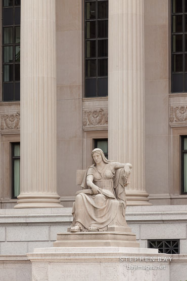 What is past is prologue. National Archives, Washington, D.C.