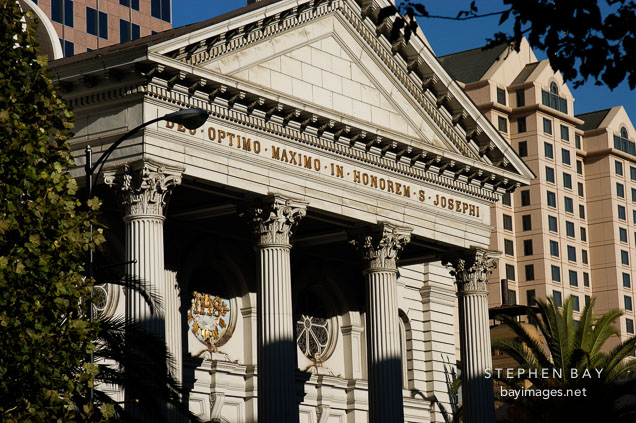 Cathedral Basilica of St. Joseph. San Jose, California, USA.