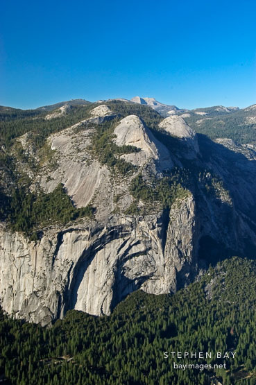 North Dome and Royal arches. Yosemite National Park, California, USA.