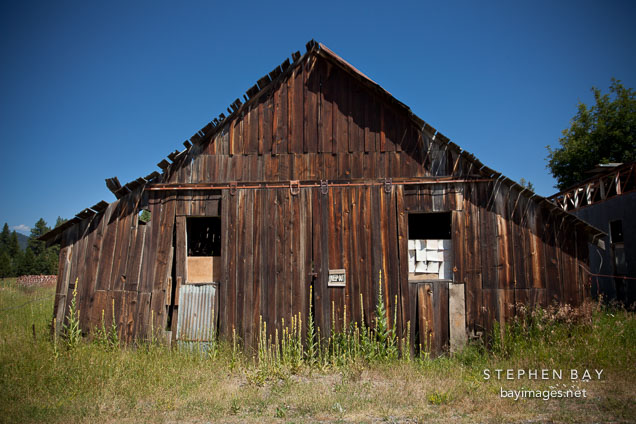 Old barn. Sumpter, Oregon.