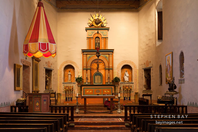 Chapel at Mission San Diego de Alcala.