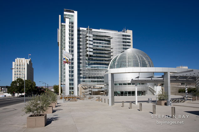 San Jose City Hall, afternoon. San Jose, California.