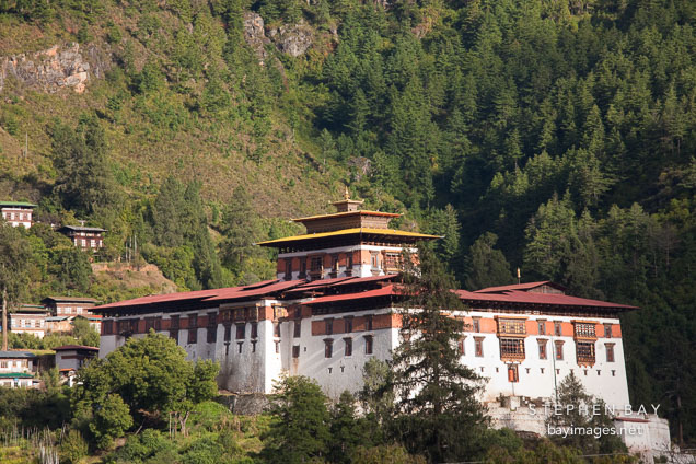 Rinpung Dzong in Paro, Bhutan.
