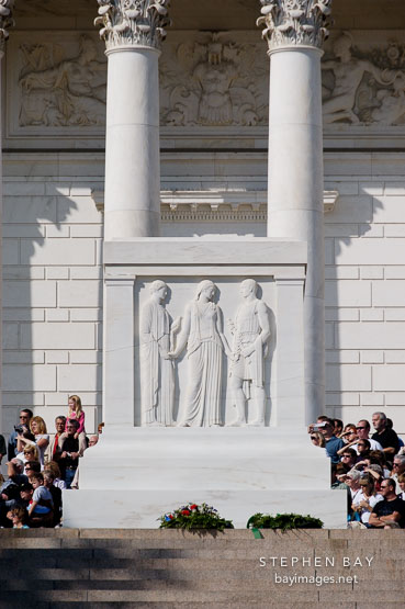 Tomb of the Unknowns, Arlington National Cemetery. Arlington, Virginia, USA.