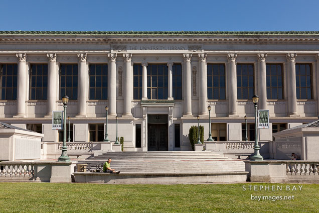 UC Berkeley library. Berkeley, California.