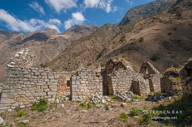 Wayna Q'ente. Inca trail, Peru.