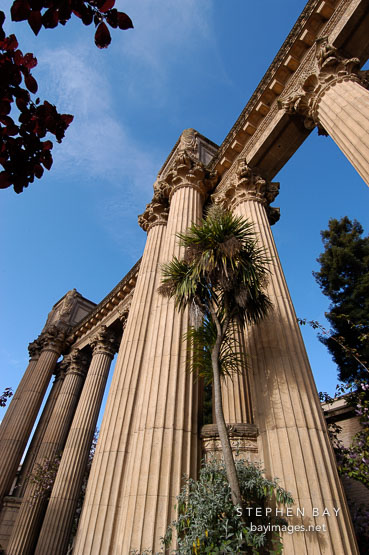 Palace of Fine Arts. San Francisco, California, USA.