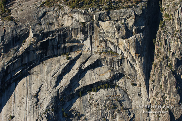 Royal Arches in Yosemite valley. Yosemite National Park, California, USA.