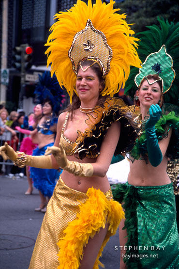 Carnaval's grand parade. San Francisco.
