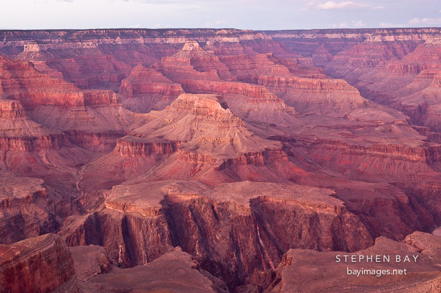 View looking northward from Hopi Point. Grand Canyon NP, Arizona.