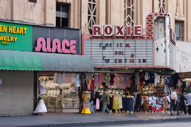 Roxie theater. Los Angeles, California, USA.