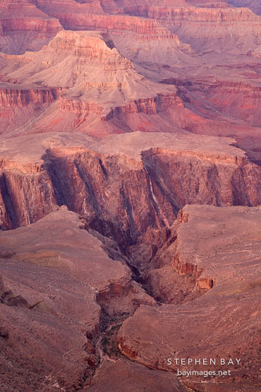 Canyon detail. Grand Canyon NP, Arizona.