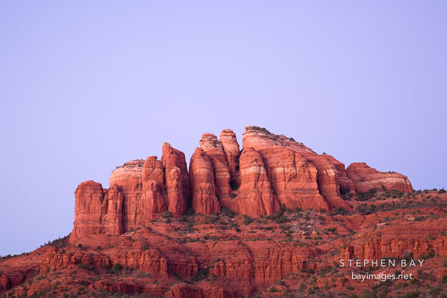 Cathedral Rock from the south. Sedona, Arizona.