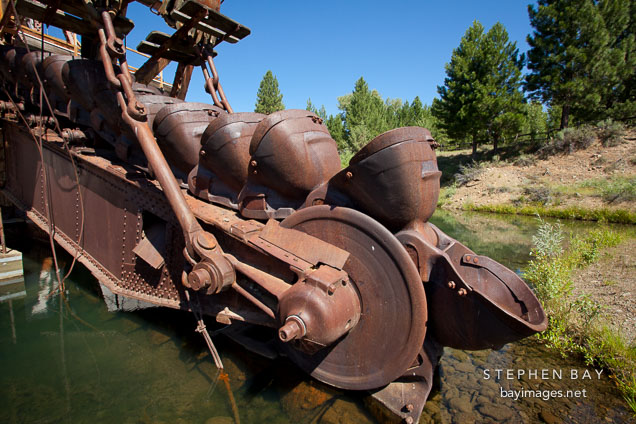 Boom of the Sumpter Valley Dredge.
